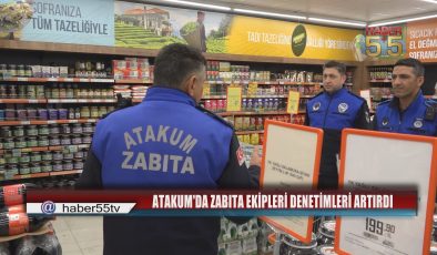 Atakum’da Halk Sağlığı İçin Ramazan Denetimleri Hız Kazandı