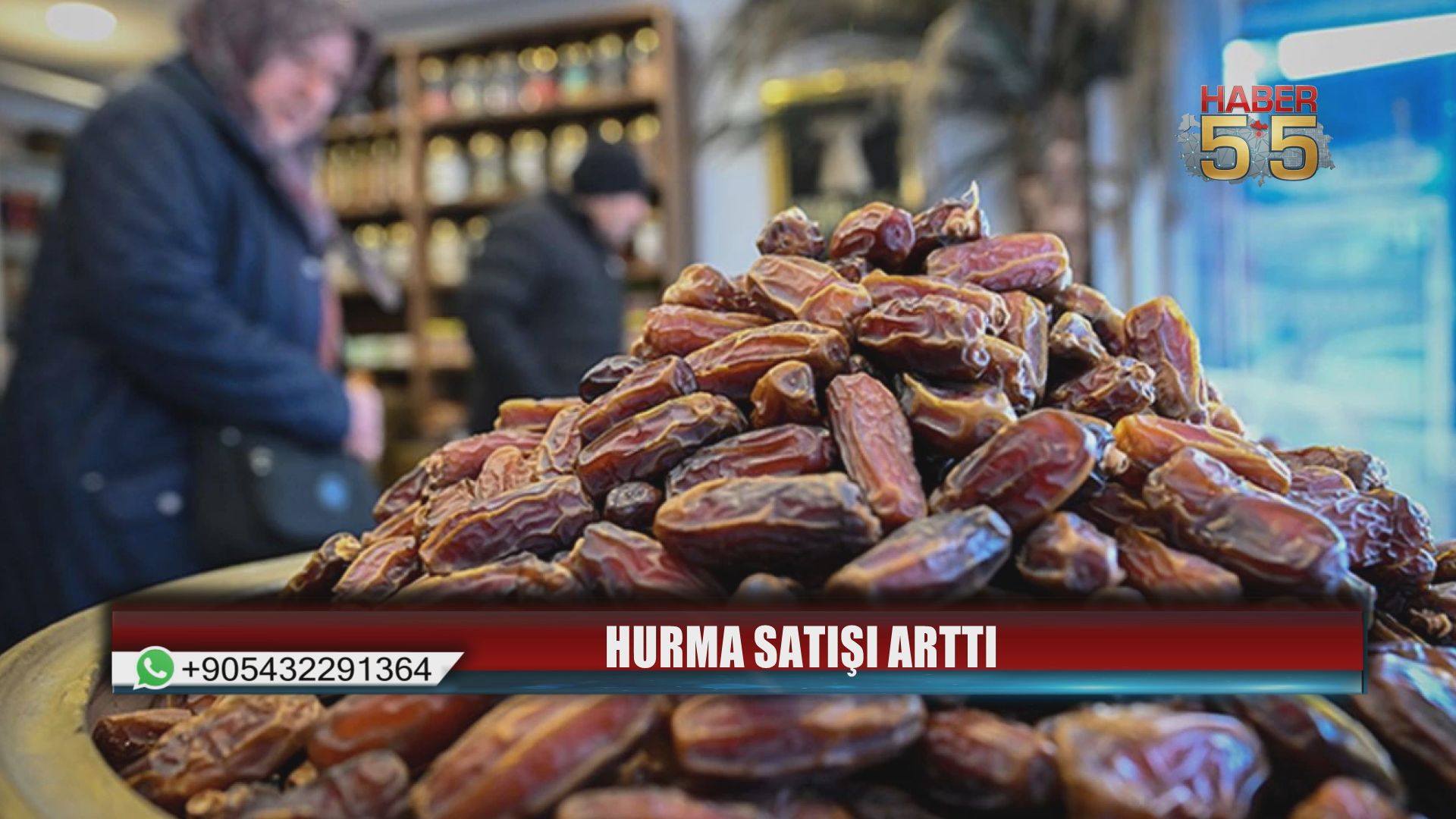 Ramazan Öncesi Samsun’da Hurma Yoğunluğu