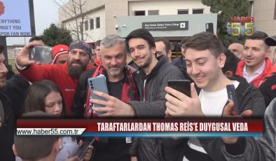 Havalimanında Veda: Samsunspor Taraftarı Reis’i Yalnız Bırakmadı