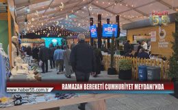 Cumhuriyet Meydanı’nda Ramazan Sokağı Kuruldu: 7’den 70’e Büyük İlgi