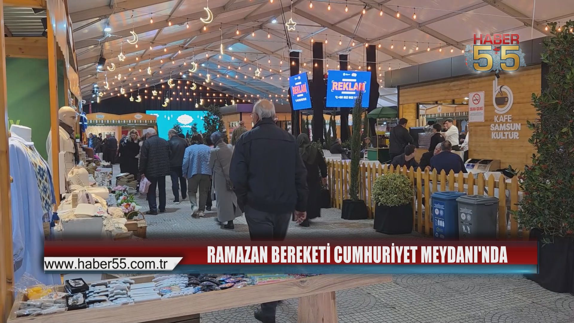Cumhuriyet Meydanı’nda Ramazan Sokağı Kuruldu: 7’den 70’e Büyük İlgi