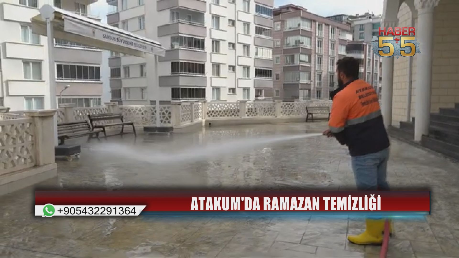 Atakum Belediyesi Ramazan’da Sahada
