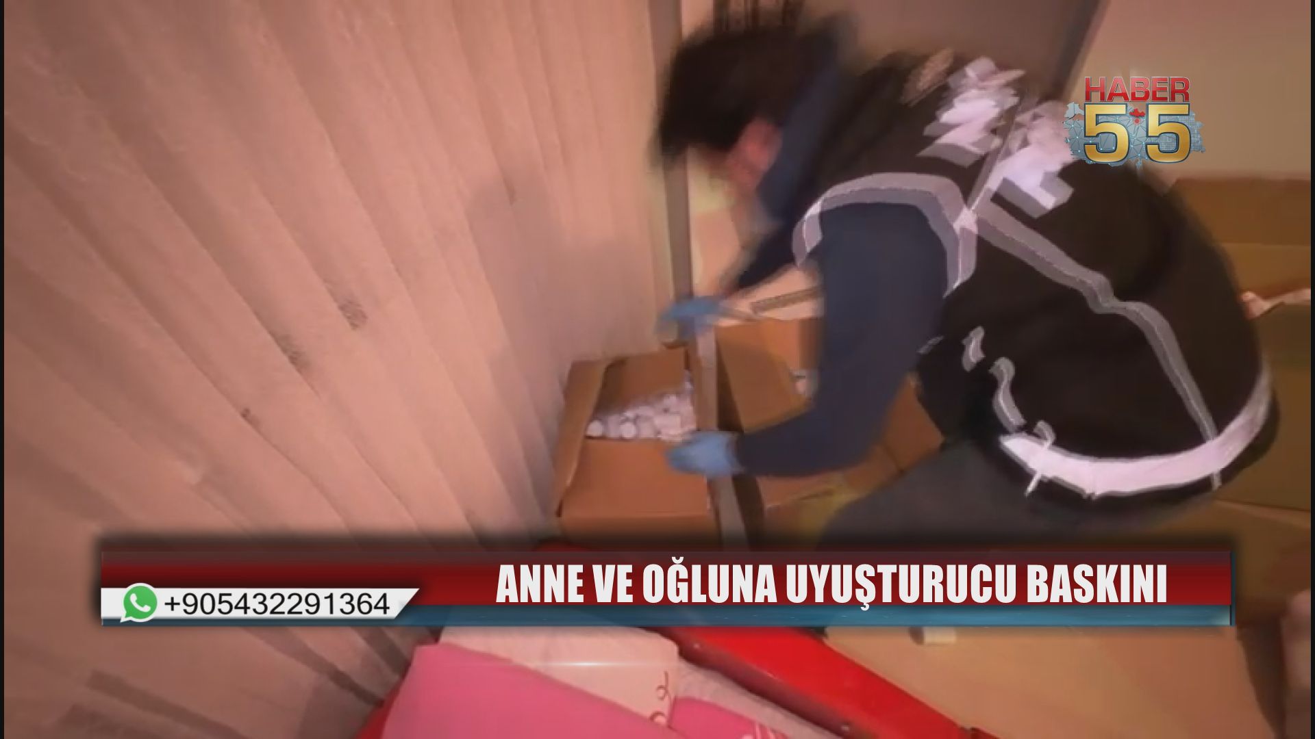 Samsun’da Anne ve Oğlunun Evinden 230 Bin Hap Çıktı