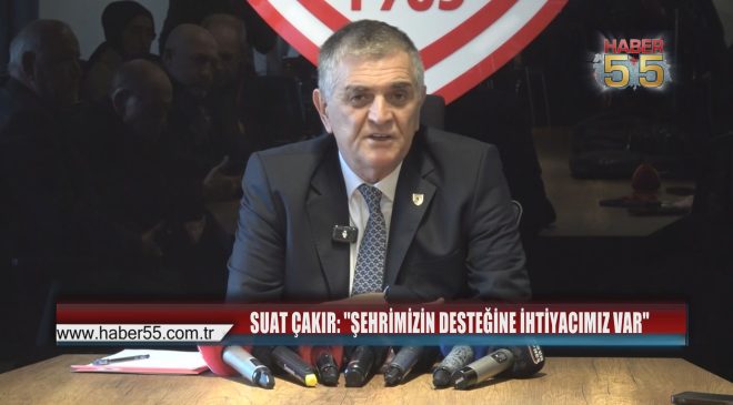 Samsunspor’da Hedef Avrupa’da Devam: Çakır’dan Avrupa Vurgusu