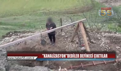 Define Umudu Başlarına Dert Oldu: 4 Kişi Kazı Yaparken Yakalandı