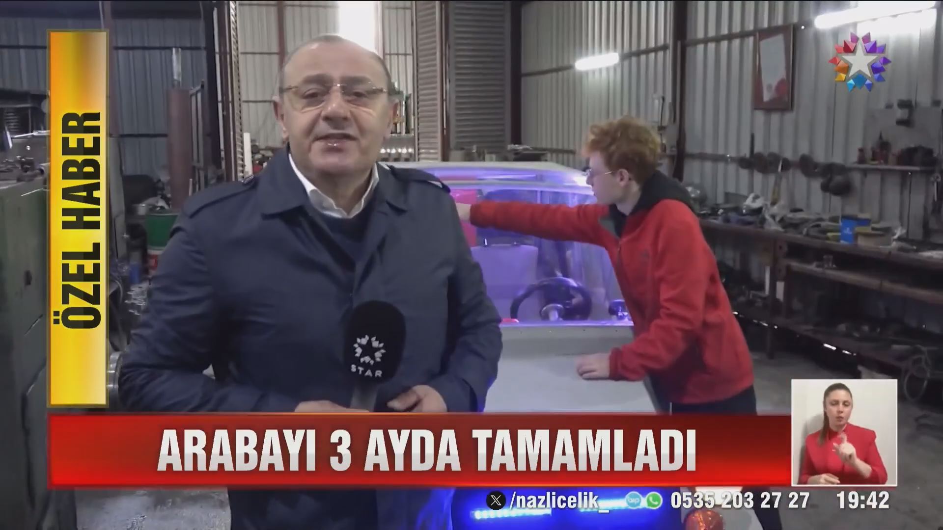 15 Yaşındaki lise öğrencisi Miraç kendi arbasını yaptı