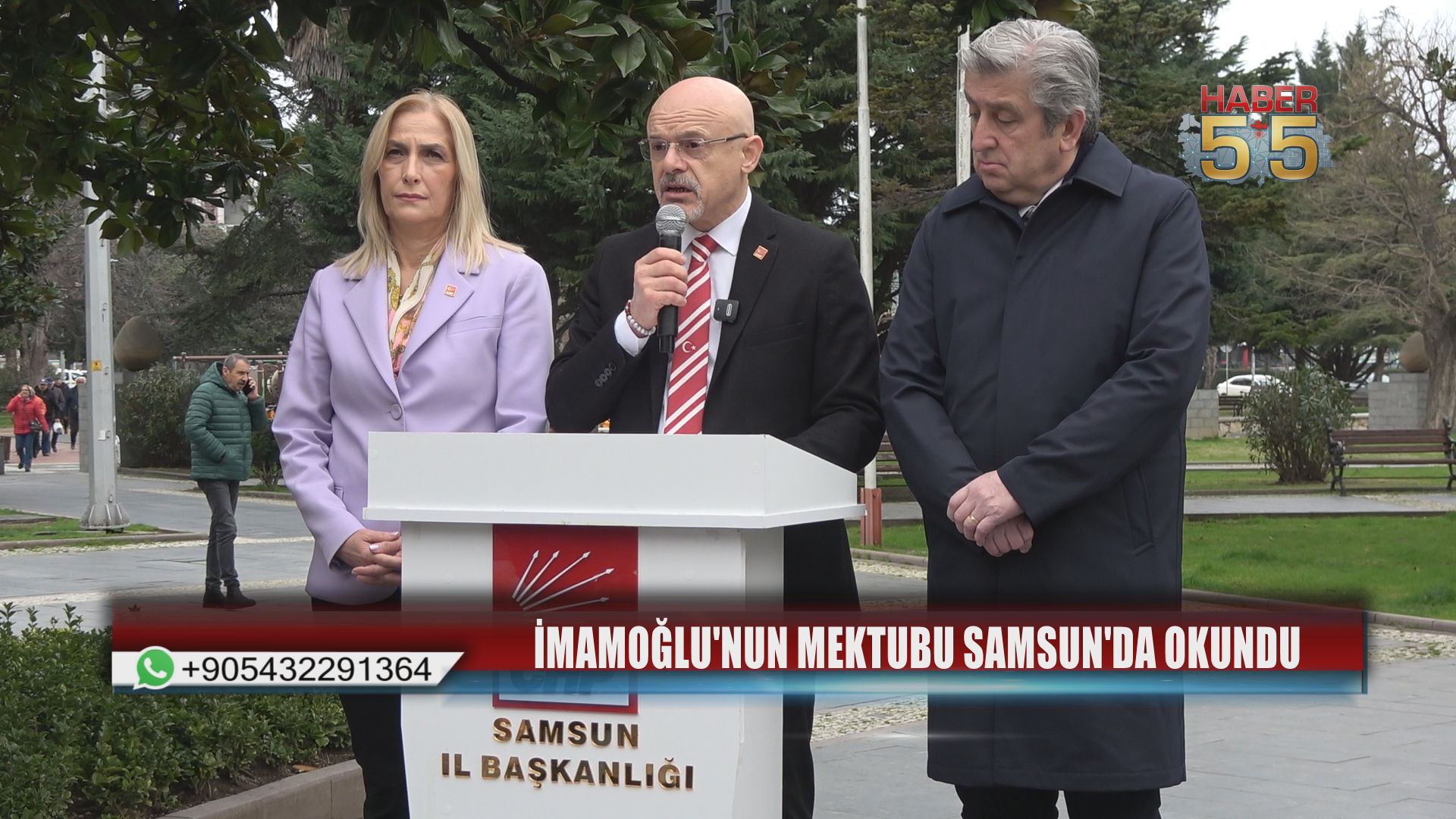 İmamoğlu’nun Silivri’den gönderdiği mektup Samsun’da okundu