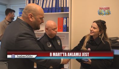 Başkan Serhat Türkel Kadın Çalışanların Gününü Lalelerle Kutladı