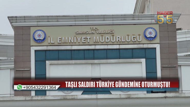 Samsun’da Trabzonspor otobüsünün taşlanmasıyla ilgili 3 polis açığa alındı