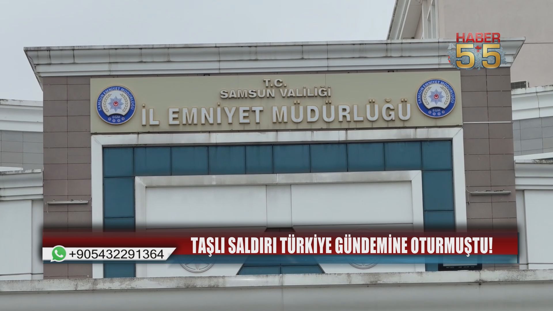 Samsun’da Trabzonspor otobüsünün taşlanmasıyla ilgili 3 polis açığa alındı