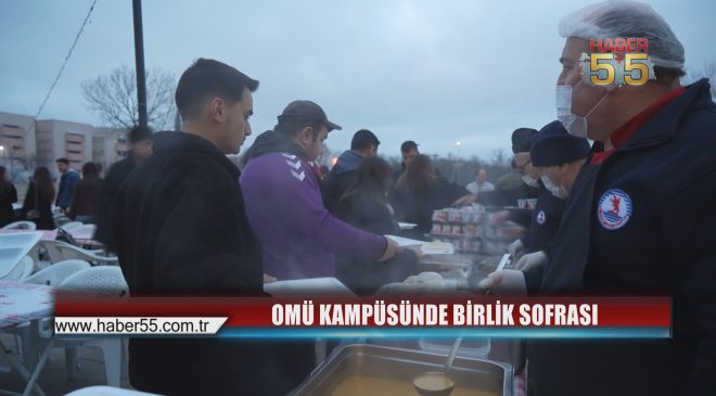 Samsun’da anlamlı buluşma: OMÜ’de 2 bin kişilik iftar