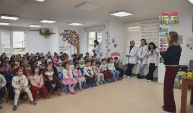 Ata Çocuklu miniklere su tasarrufu farkındalığı