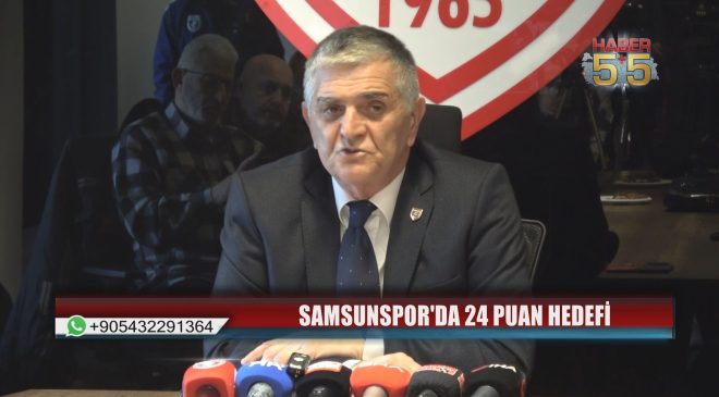Suat Çakır açıkladı: Samsunspor ilk 5 için tüm puanların peşinde