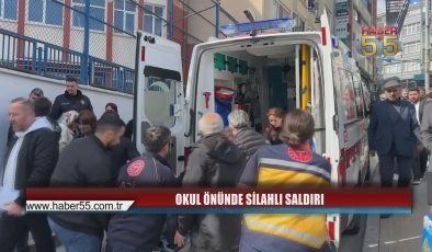 Alacak Meselesi Okul Önünde Silahlı Saldırıya Dönüştü: 2 Yaralı