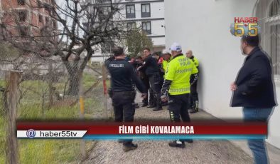Samsun’da Nefes Kesen Kovalamaca: Kaçan Şüpheli Bodrumda Yakalandı