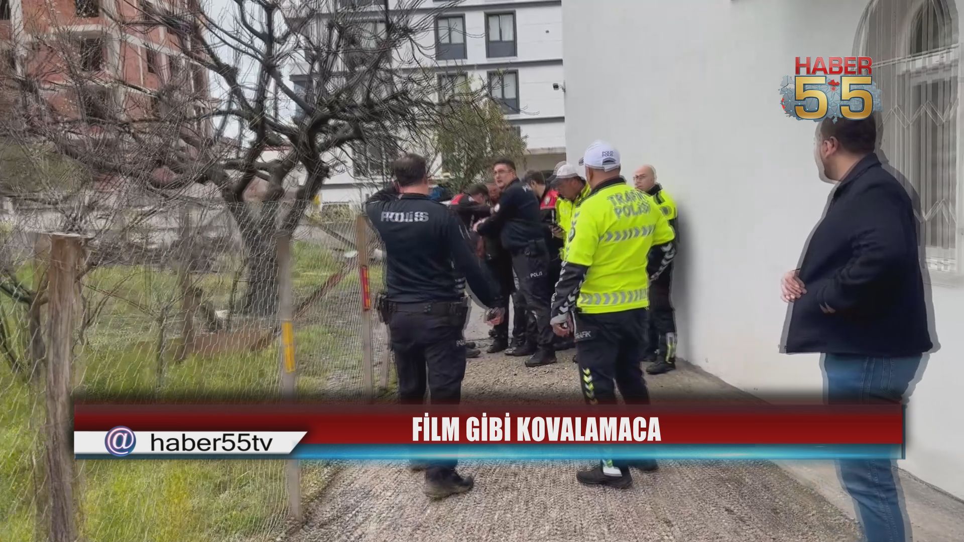 Samsun’da Nefes Kesen Kovalamaca: Kaçan Şüpheli Bodrumda Yakalandı