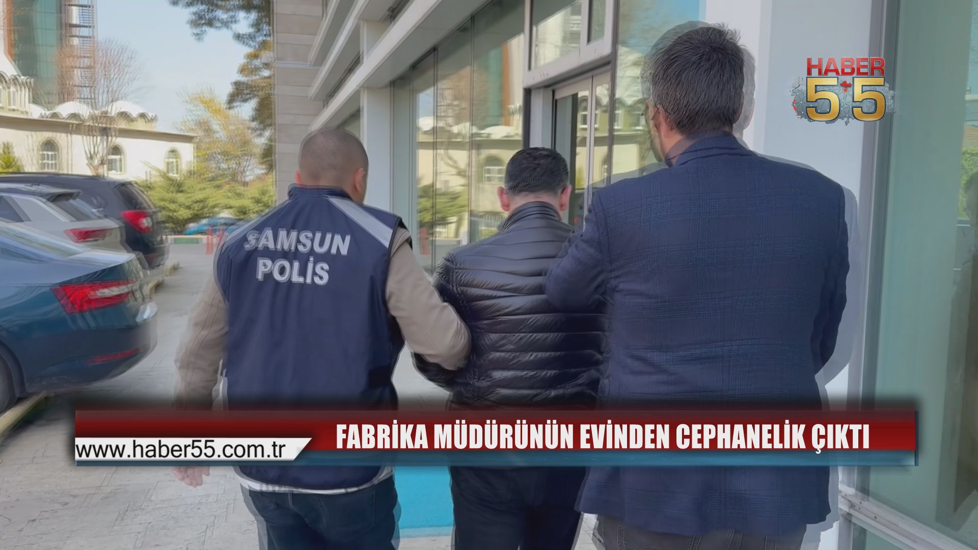 Samsun’da Müdürün Evine Baskın: Adeta Silah Deposu