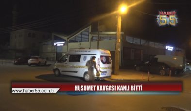 Bafra’da husumet kavgası kanlı bitti: 3 kişi yaralandı