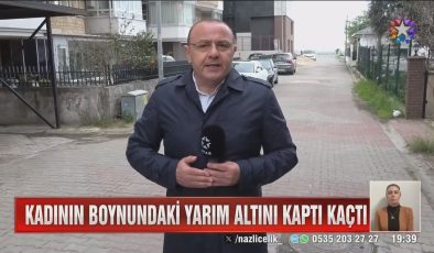 Bakarmısın dedi yarım altını kaptığı gibi kaçtı
